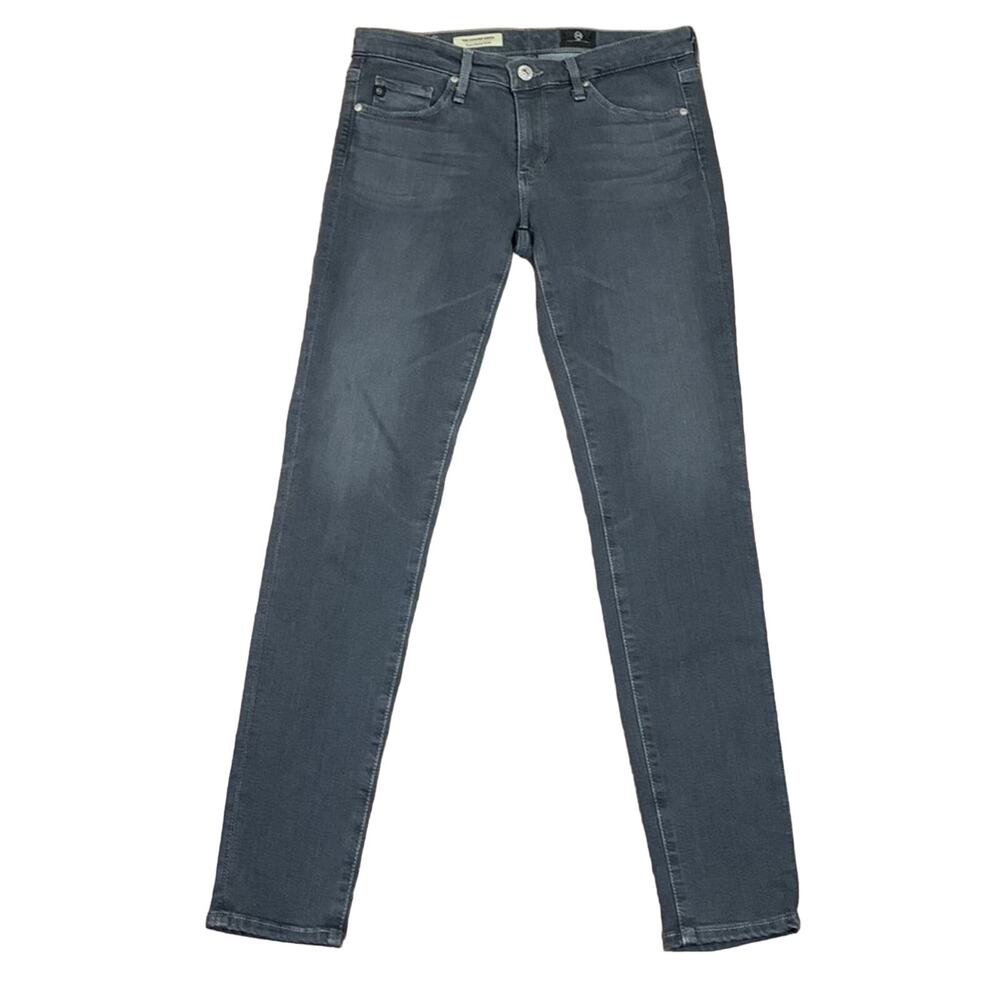 AG Adriano Goldschmied The Legging Ankle Super Skinny Ankle Gray Jeans